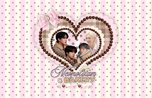Neapolitan Bakery (for Stray Kids' Changbin, Han, Felix & Seungmin) at 14b Pottergate