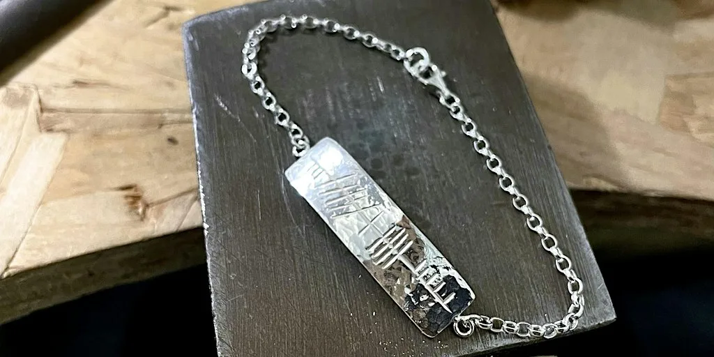 Ogham Necklace or Bracelet