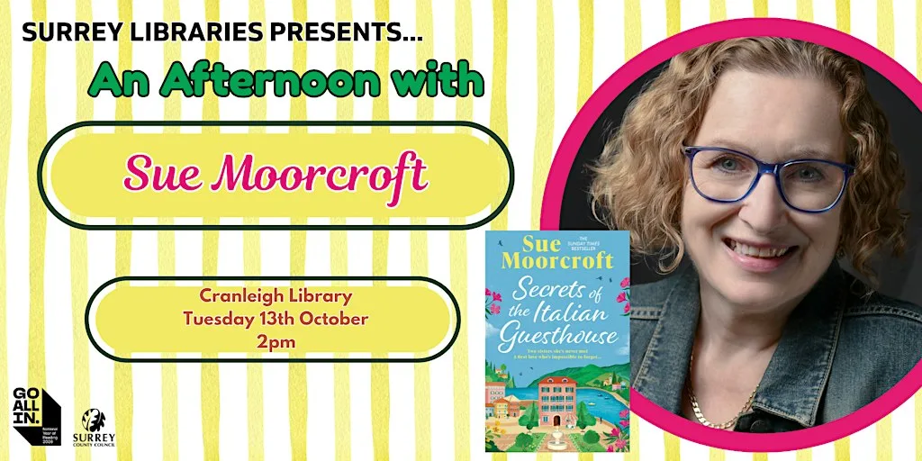 An Afternoon with Sue Moorcroft at Cranleigh Library at Cranleigh Library