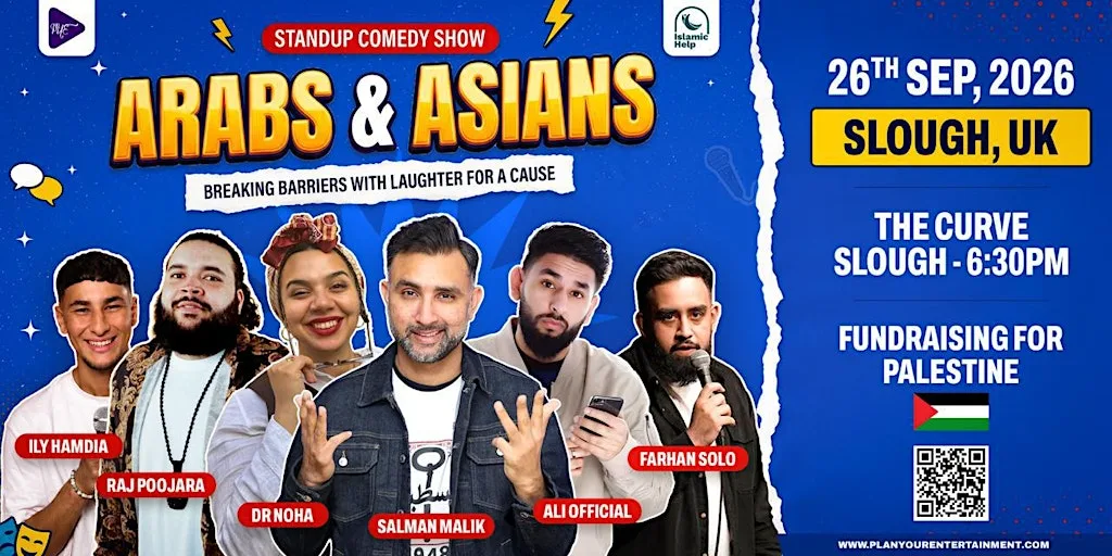 Arabs & Asians Stand-up Comedy Show Slough