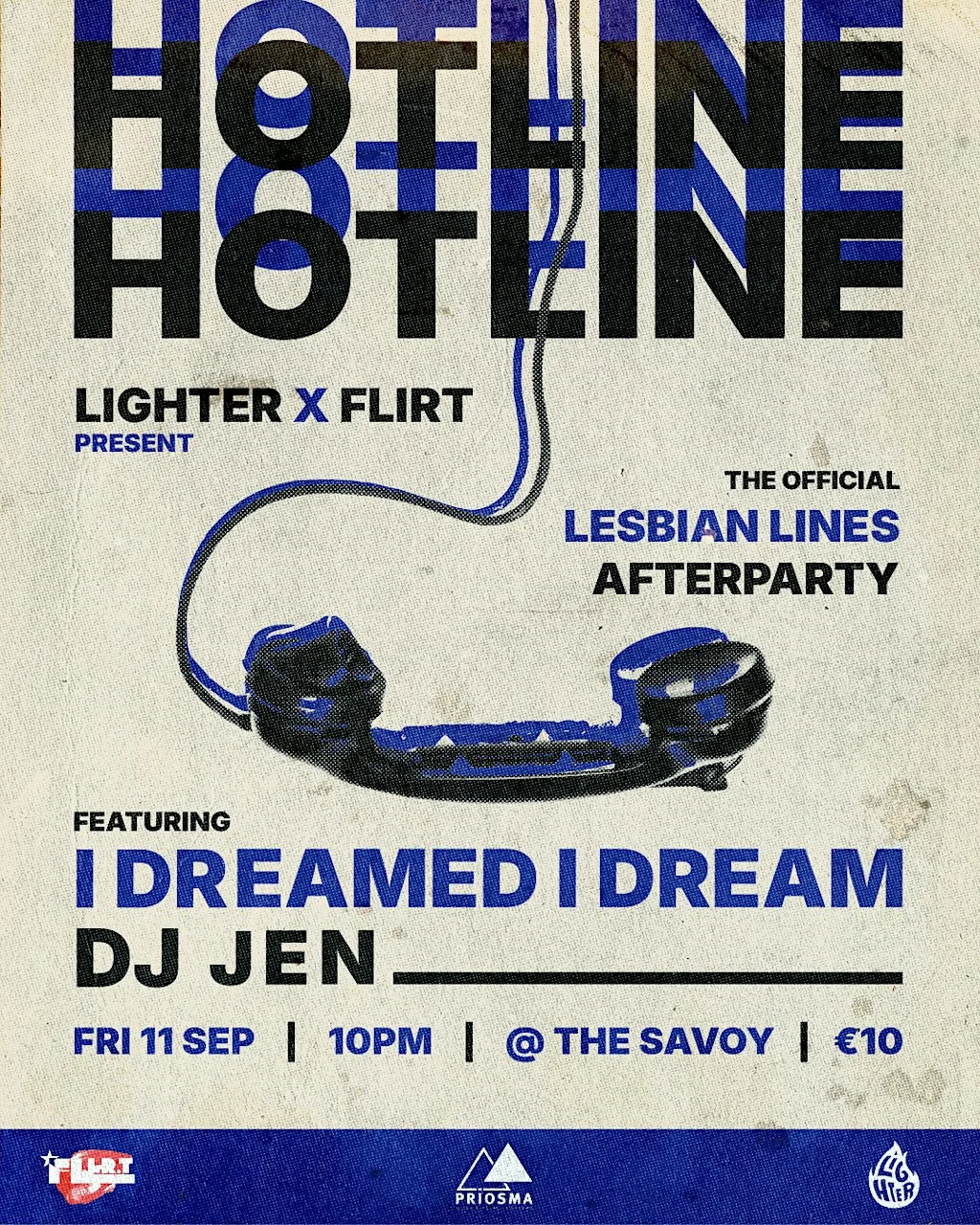 LIGHTER x FLIRT present I DREAMED I DREAM & DJ Jen at savoy