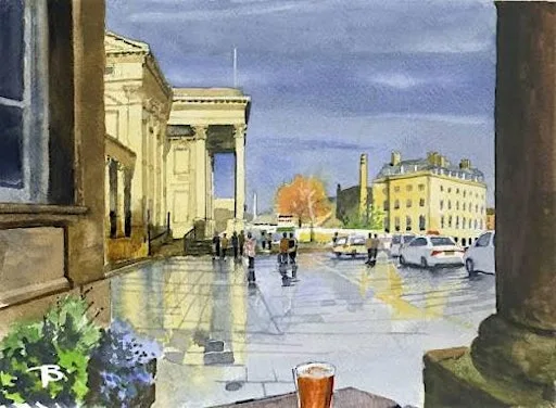 Watercolour Class with artist Tony Burke