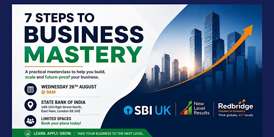 7 Steps to Business Mastery | Strategic Planning Masterclass | East Ham at State bank of India