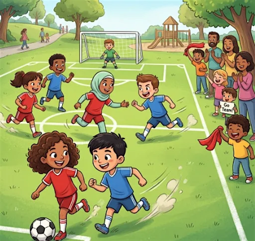 Kids Football Fun & Skills Session ⚽ Learn, Play & Have Fun! Milton Keynes at Rockspray Grove