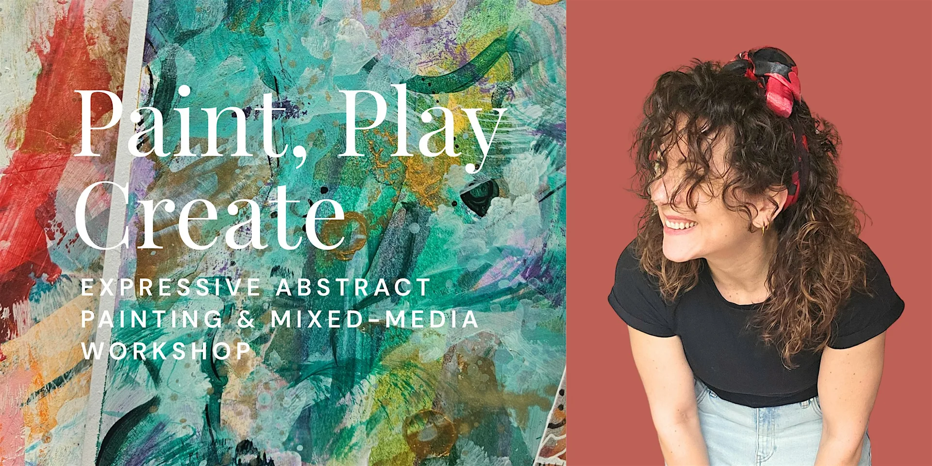Paint, Play & Create: Expressive Abstract Art Workshop at Lea & Co Coffee Shop