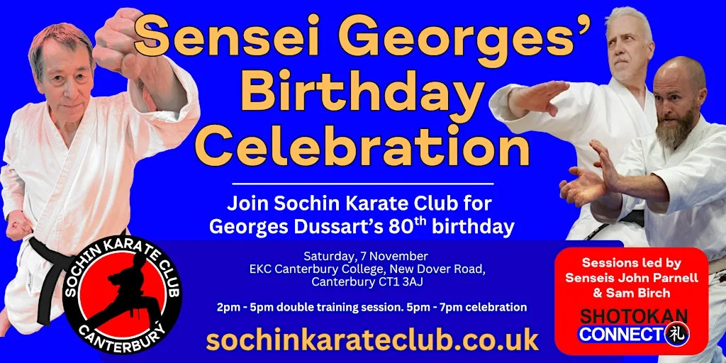 Sensei Georges' Birthday Celebration