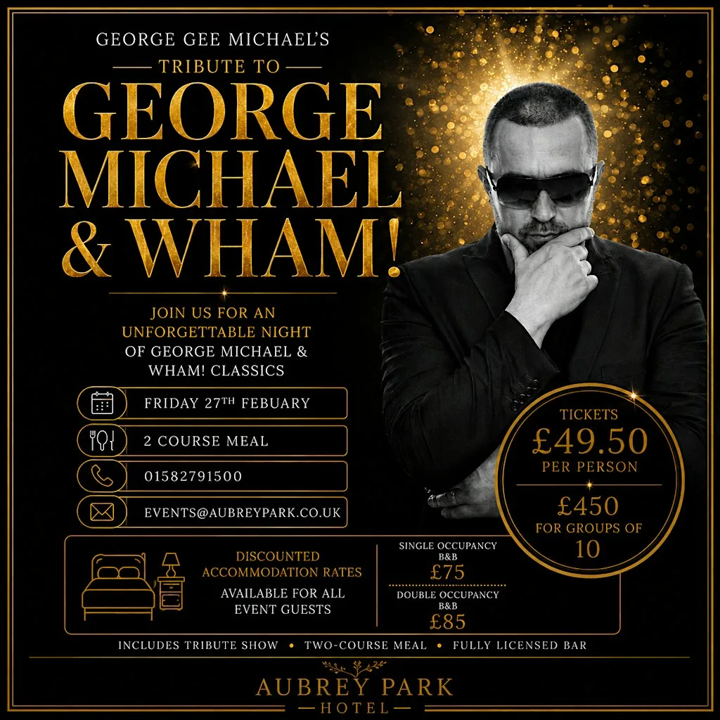 George Michael & Wham Tribute at Aubrey Park Hotel