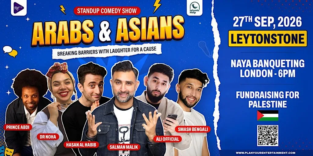 Arabs & Asians Stand-up Comedy Show Leytonstone, East London