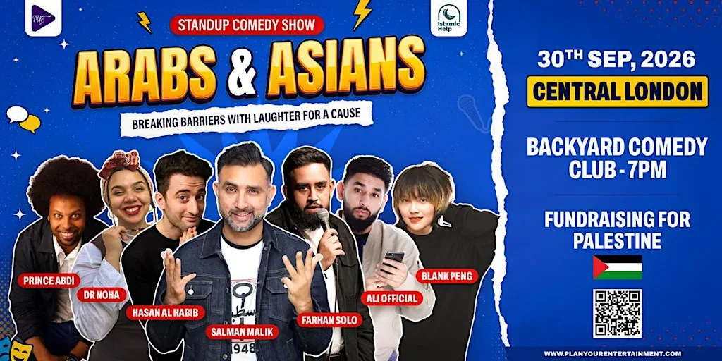 Arabs & Asians Stand-up Comedy Show Central London