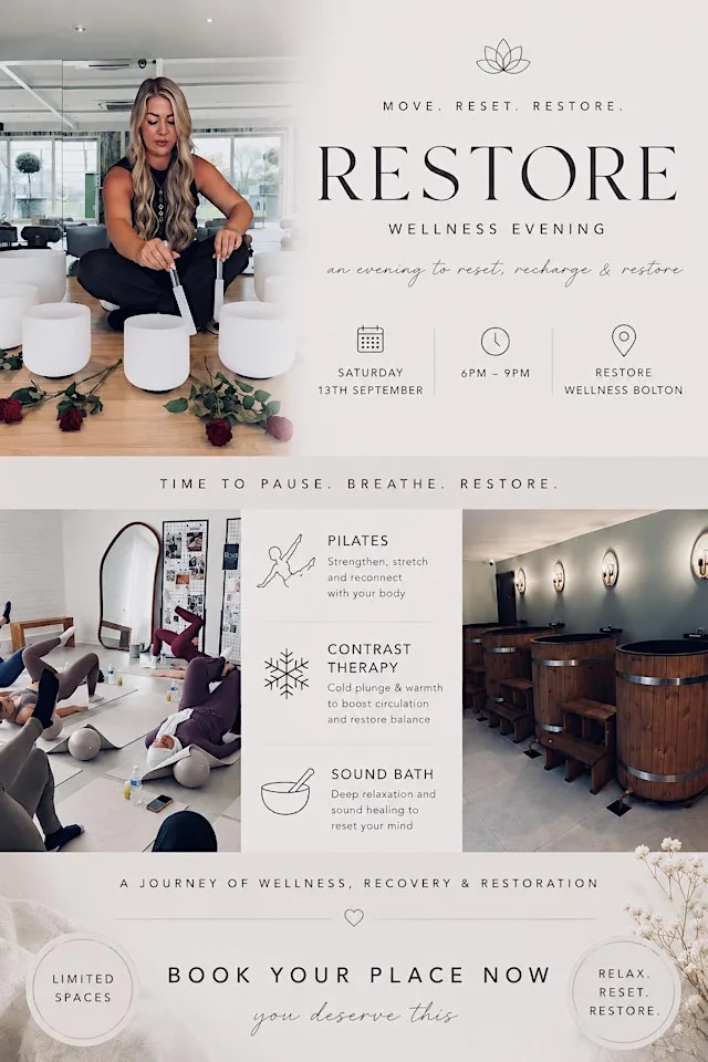 Restore wellness evening