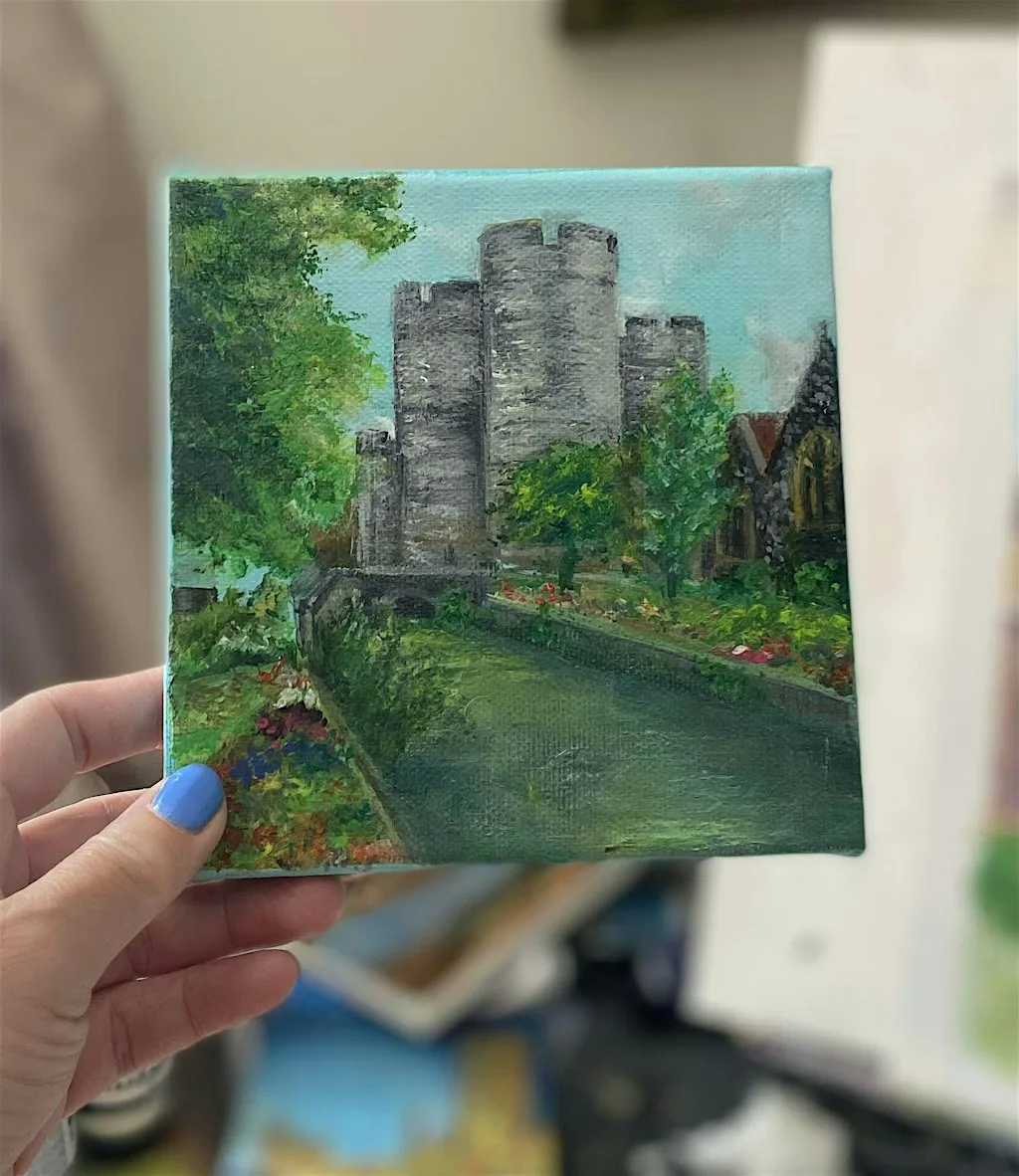 Paint Canterbury With Me at Bistro Vyshyvanka