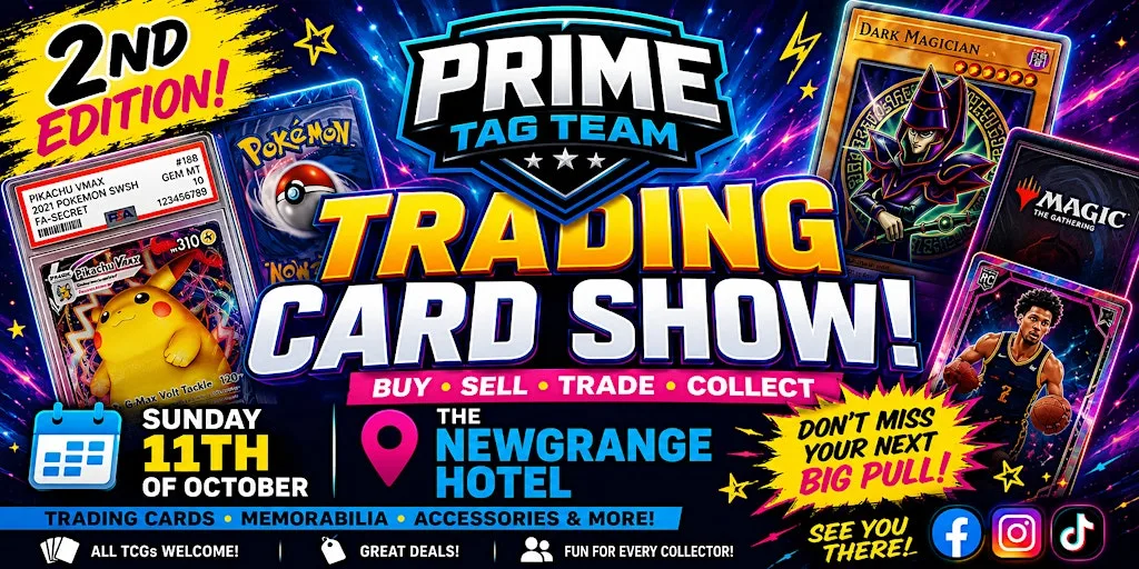 Prime's Card Trading Show at Newgrange Hotel