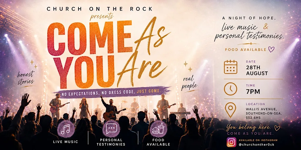 COME AS YOU ARE at Church On The Rock