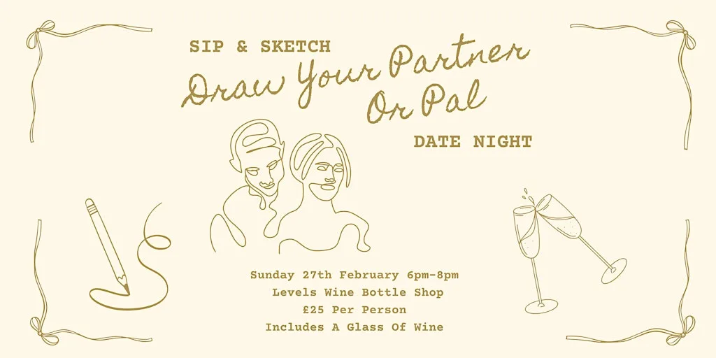 Couples Portrait Sip & Sketch