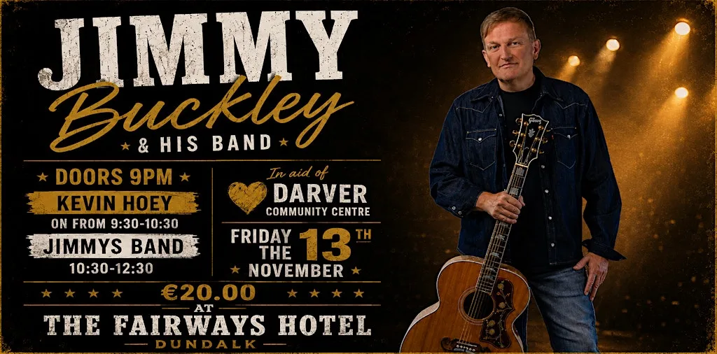 Jimmy Buckley & His Band at Fairways Hotel Dundalk