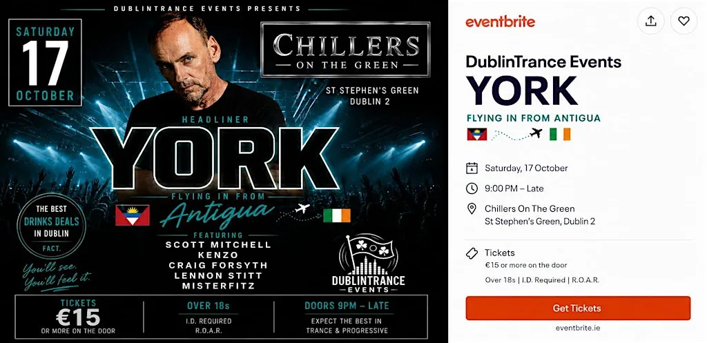 DublinTranceEvents Presents York