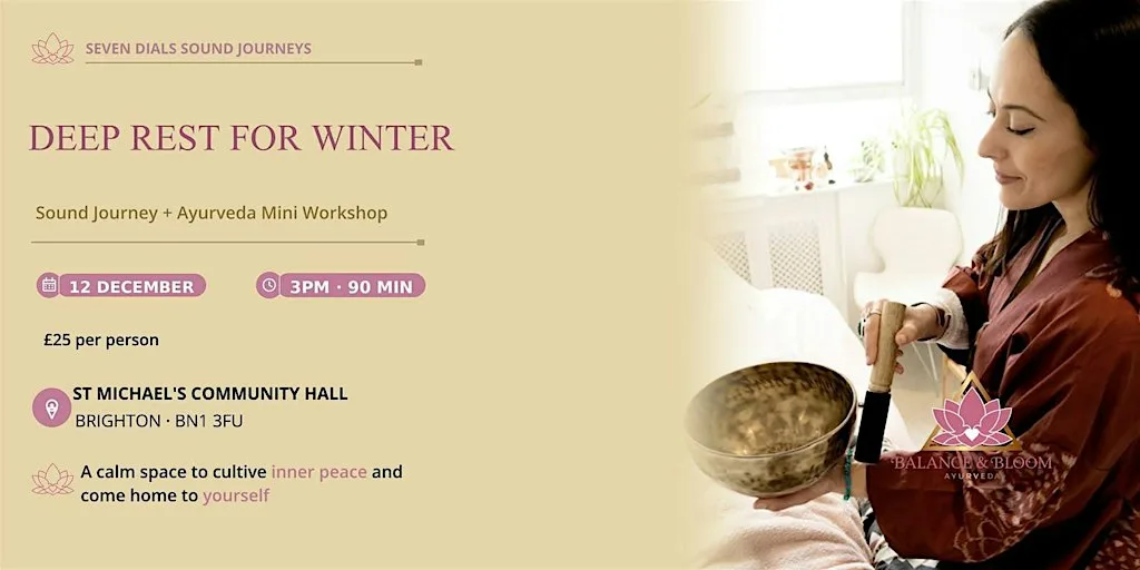 Seven Dials Soundjourneys: Deep Rest For Winter at St Michael's Community Hall, Church of St Michael and All Angels
