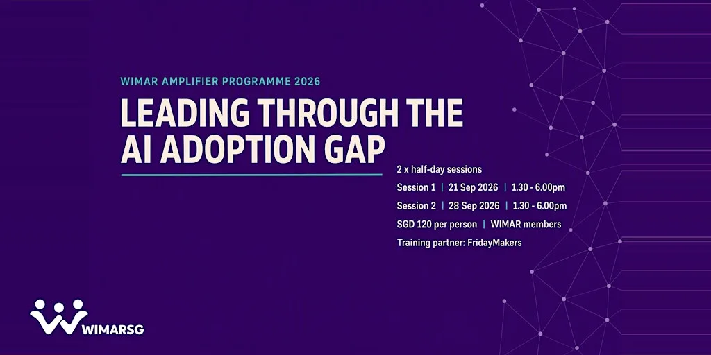 WIMAR Amplifier Program 2026: Leading Through the AI Adoption Gap