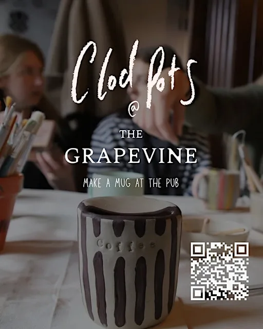 Christmas Ceramic Tealight Houses @ The Grapevine Exmouth
