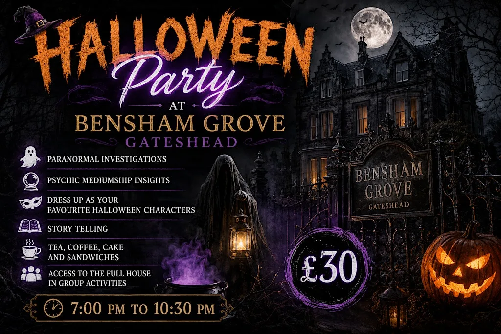 Halloween Ghost Hunt at Bensham Grove, Gateshead, NE8 2XD at Bensham Grove Community Centre