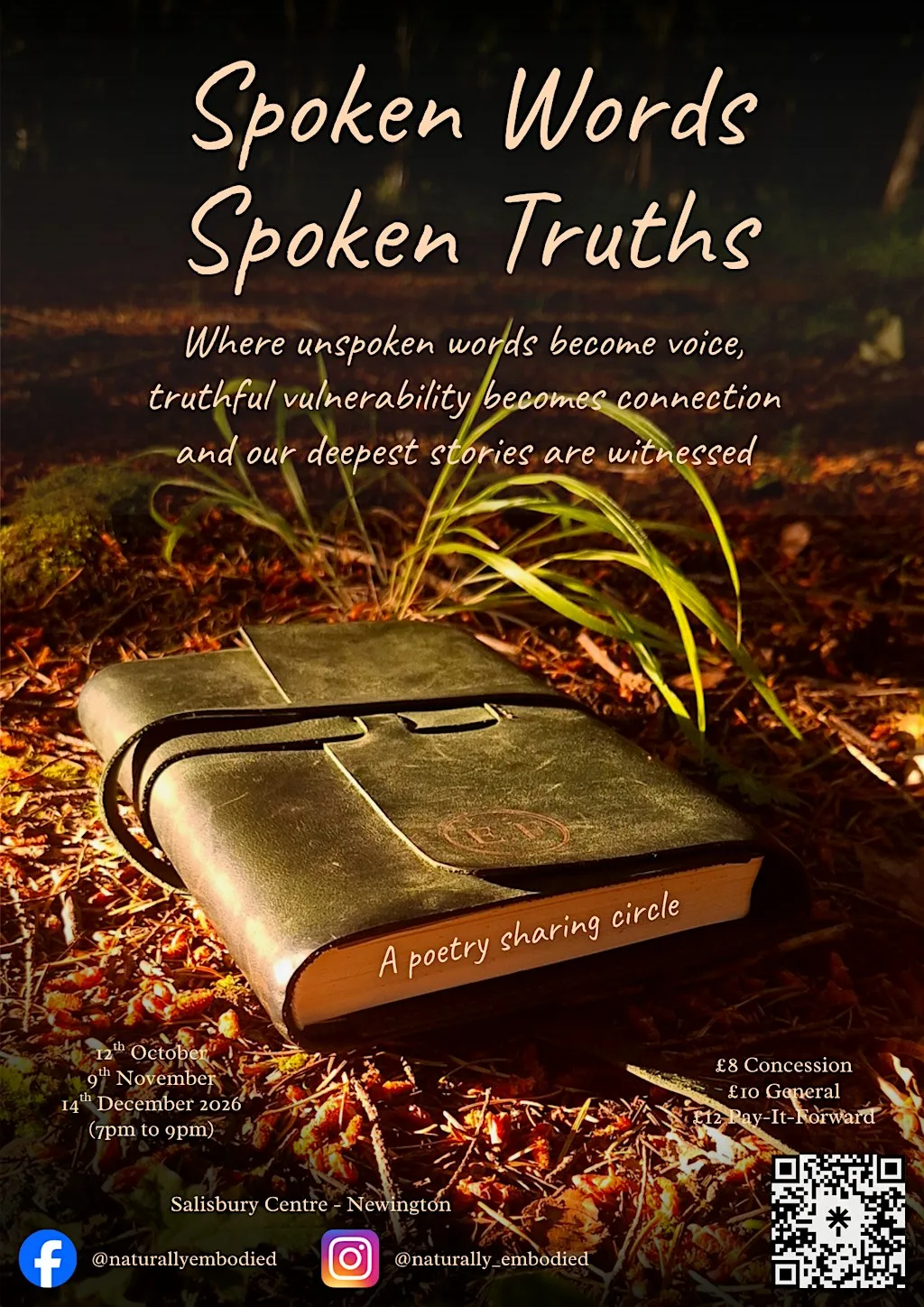 Spoken Words Spoken Truths - Poetry Sharing Circle at The Salisbury Centre