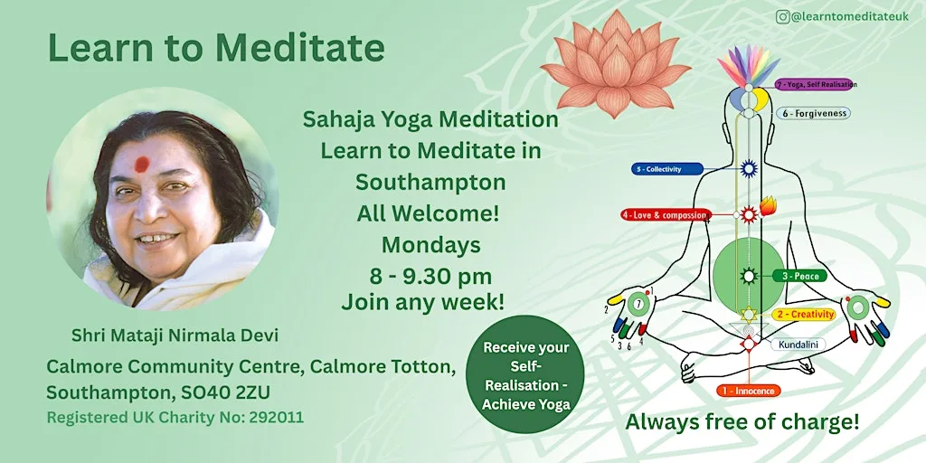 Learn to meditate in Southampton - Free 10 Week Course - Get Connected