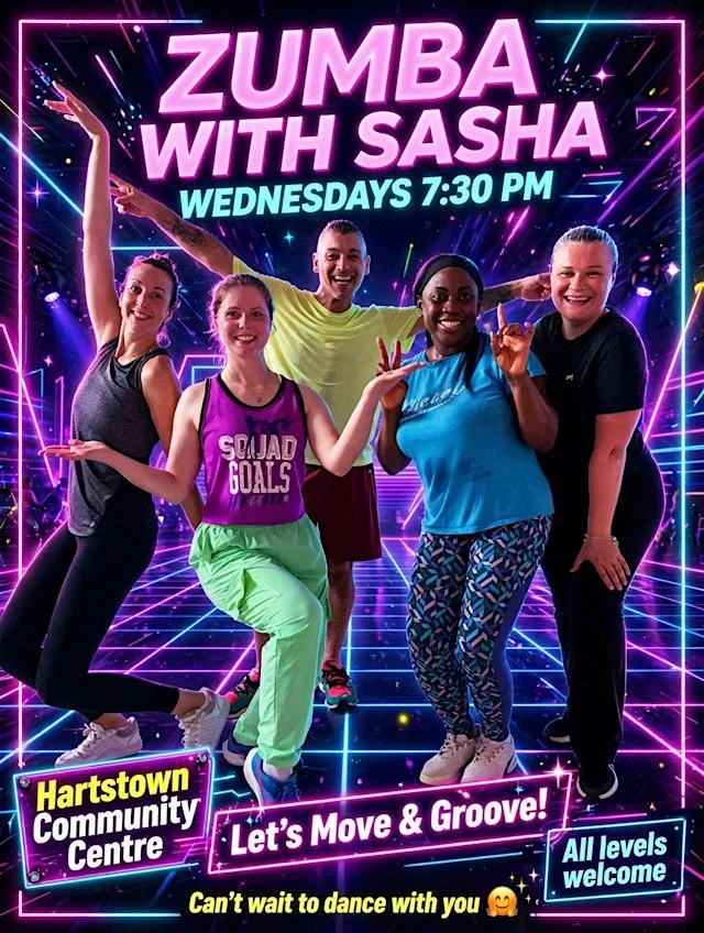 Zumba with Sasha | Wed | Dublin 15