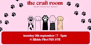 the craft room | paint your pet night
