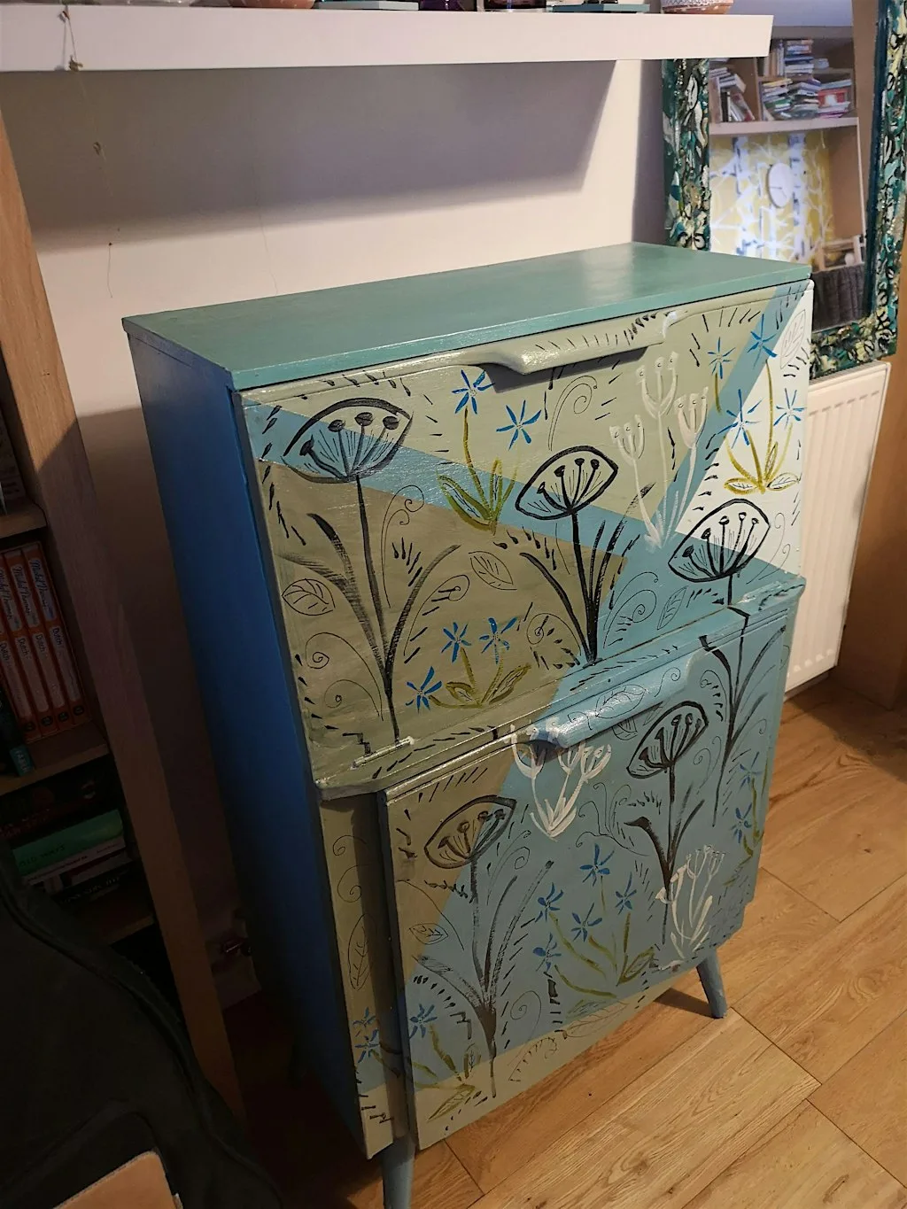 Decorate a piece of furniture in a unique design at Yr Hen Ysgol