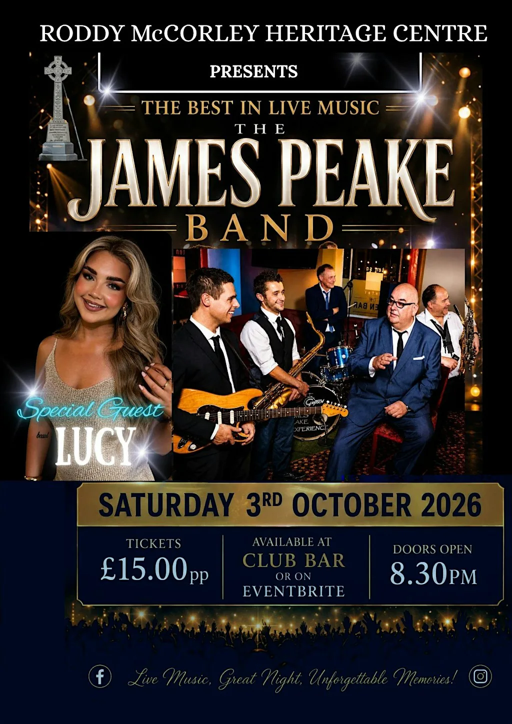 The James Peake Band - Roddy McCorley Heritage Centre
