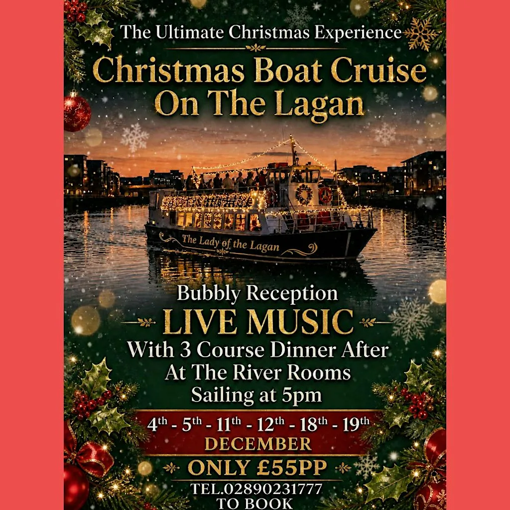 Christmas Cruise & Dinner at Titanic Boat Tours