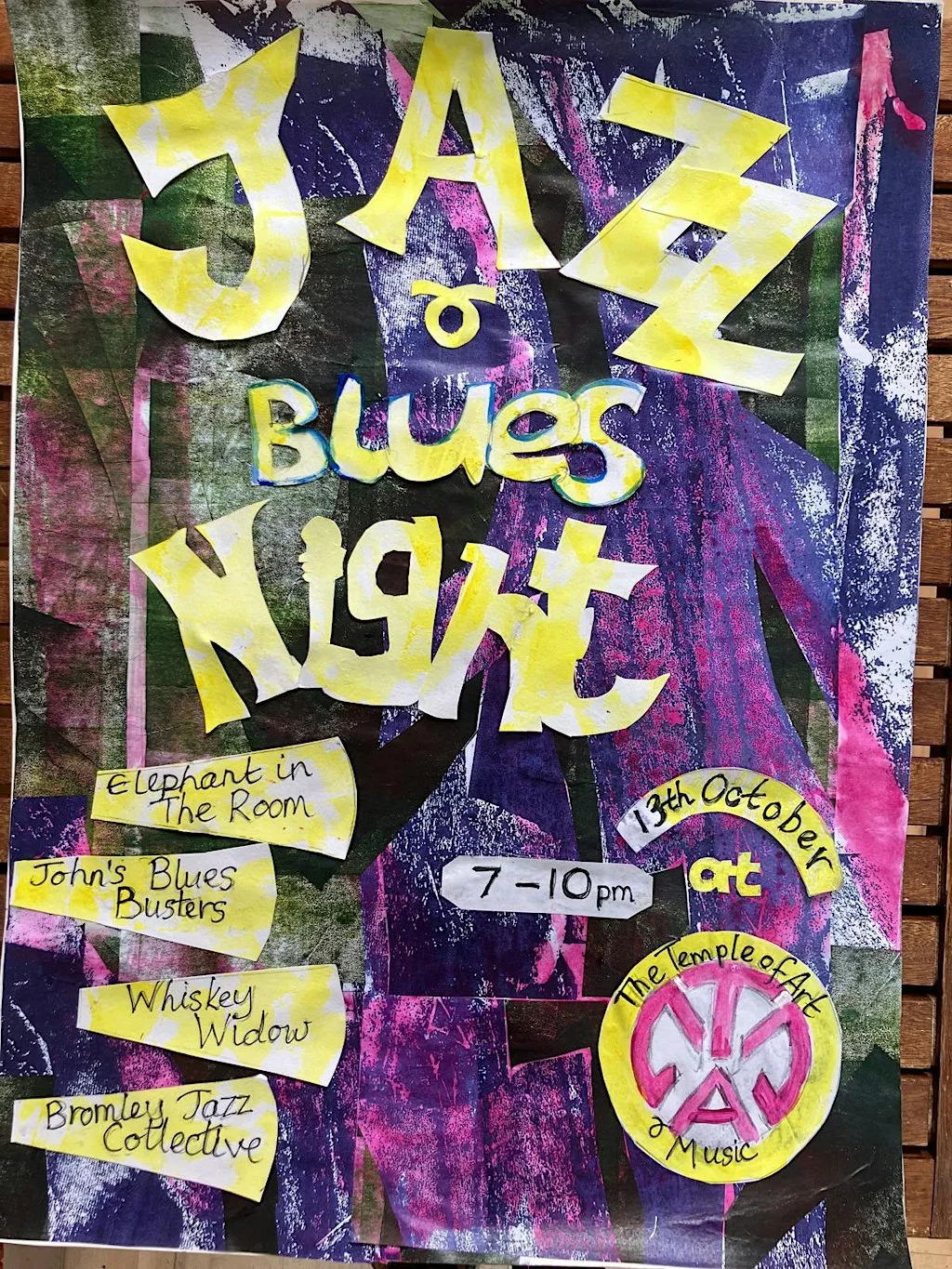 Jazz, Blues & Rock: Four Bands Live at TAM at Temple of Art & Music (TAM)
