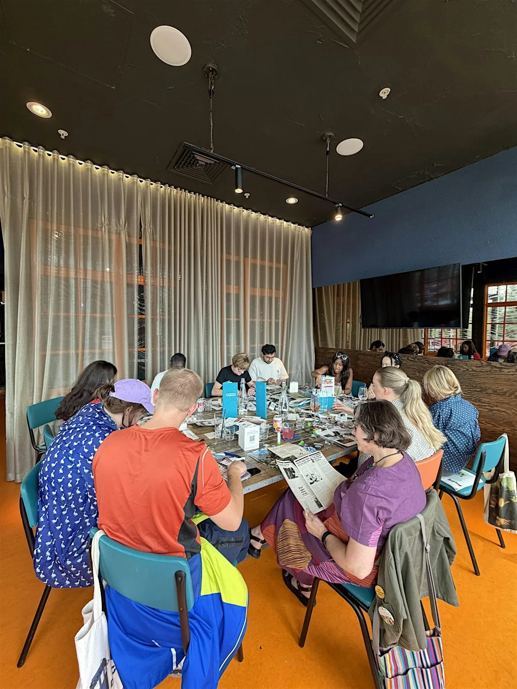 Zine and Collage Workshop at Nell's Pizza - Media City