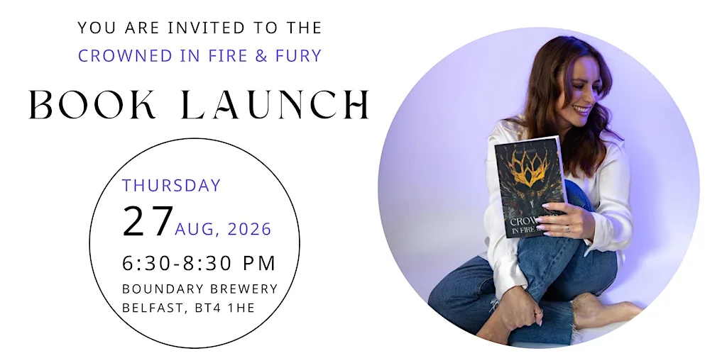Book Launch: Crowned In Fire & Fury at Boundary Brewery