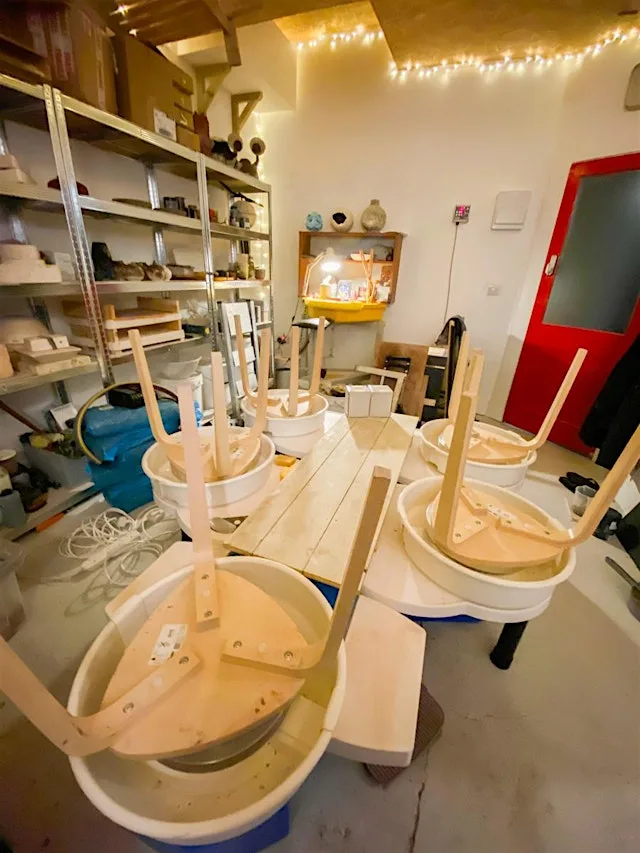Wheel Throwing Taster class Saturday morning 10.30am-1pm at Jinks Pottery