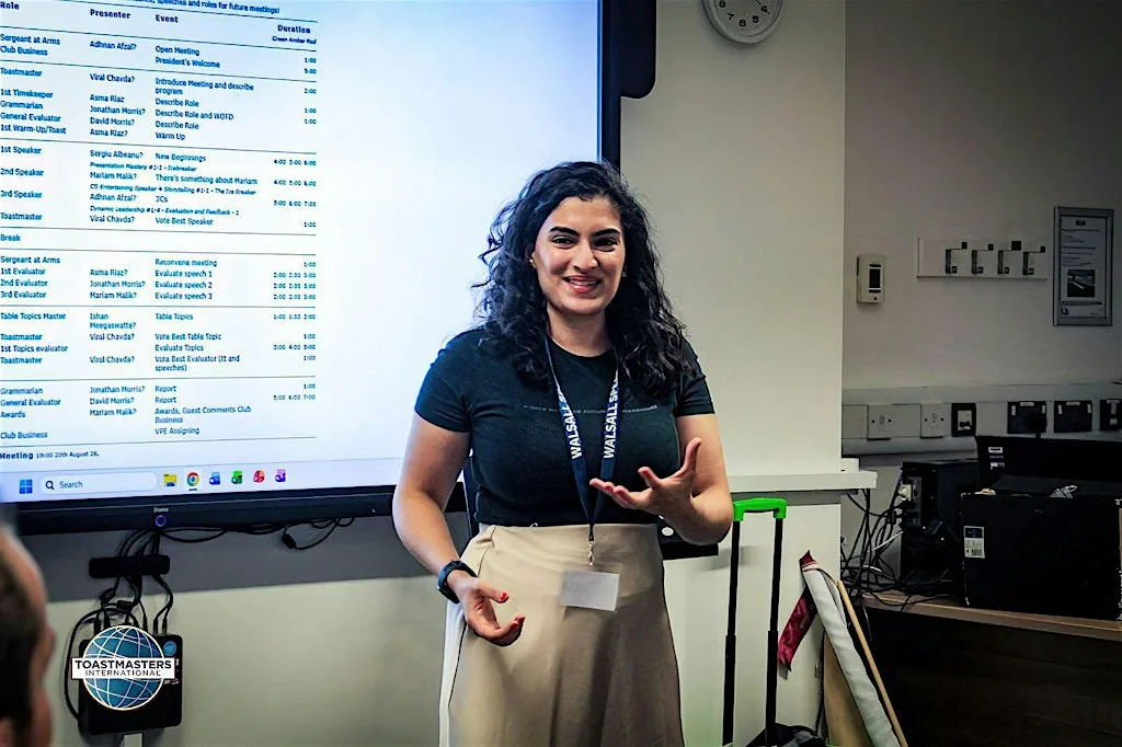 Improve Your Public Speaking & Confidence | Free Toastmasters Guest Evening at Walsall College
