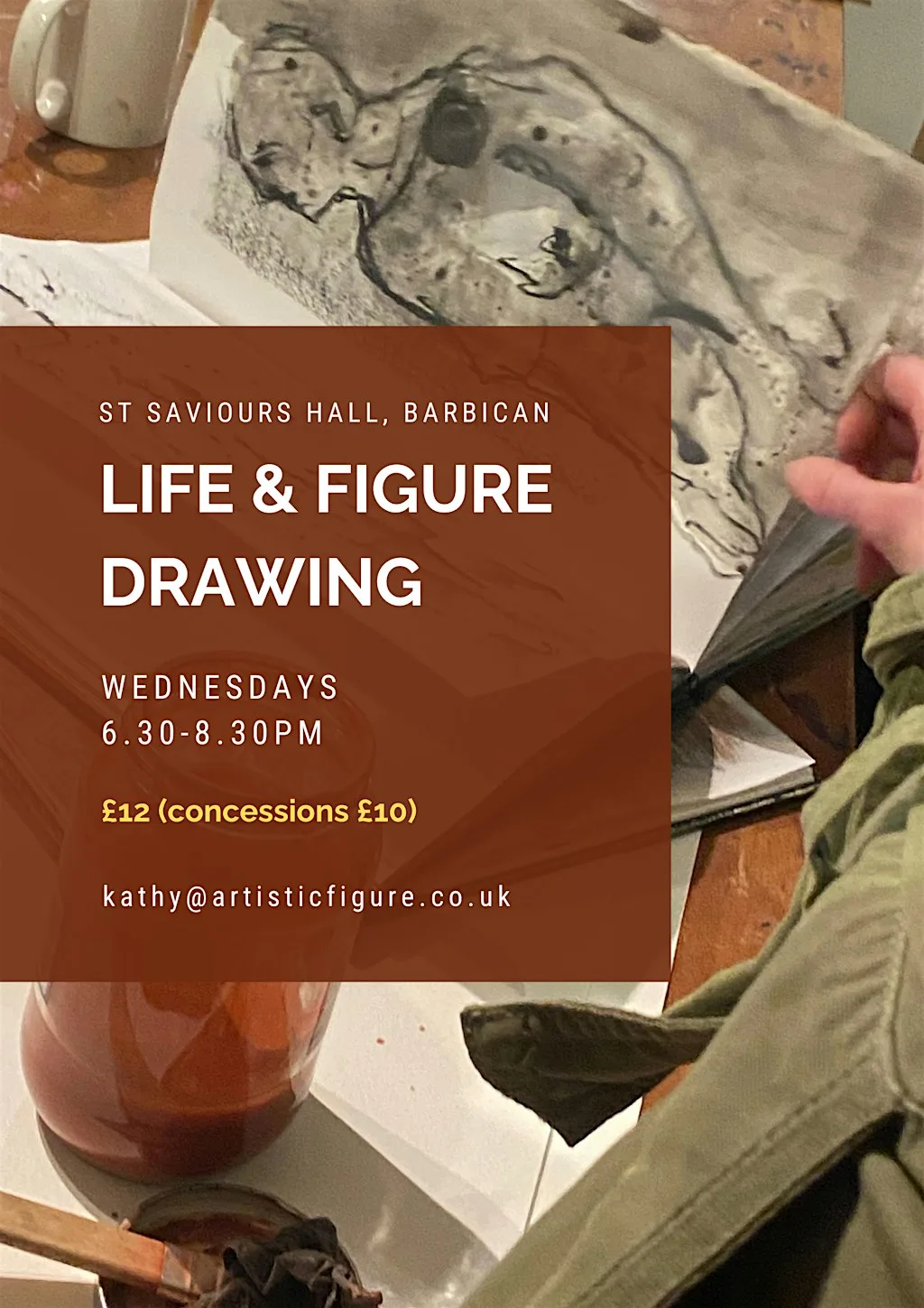 Life Drawing at St Saviours Hall at st saviours hall