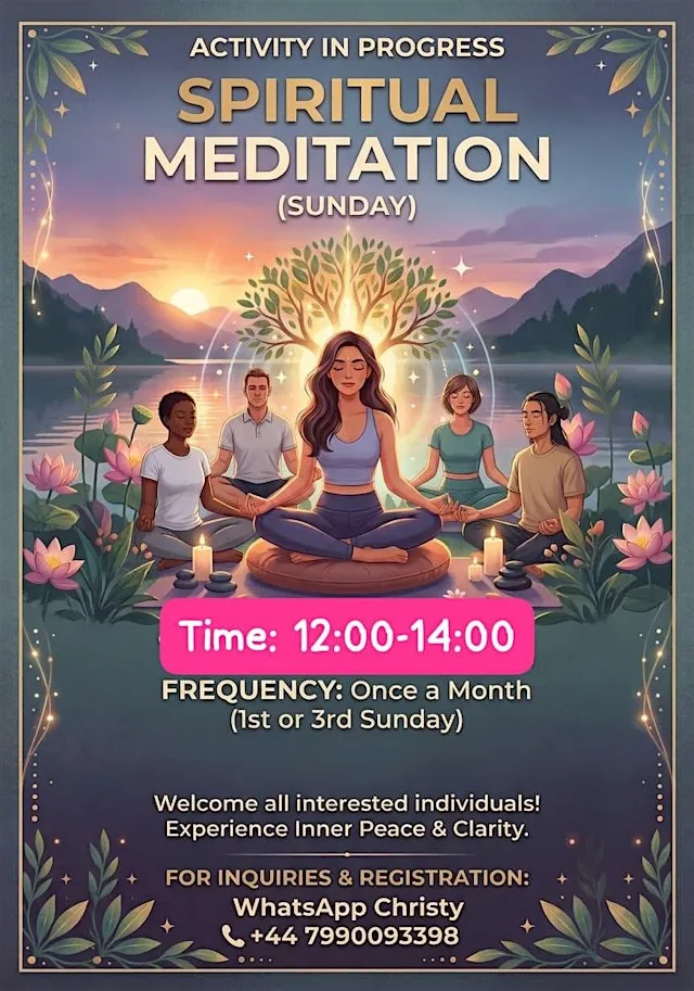 Spiritual Meditation In Newcastle 20th Sept2026 at Earthlings - The healing Cafe