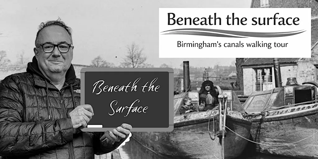 Secrets history of Birmingham’s Canals walking tour at The International Convention Centre