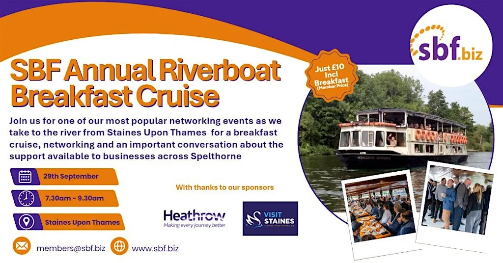 Spelthorne Business Forum Annual Riverboat Cruise