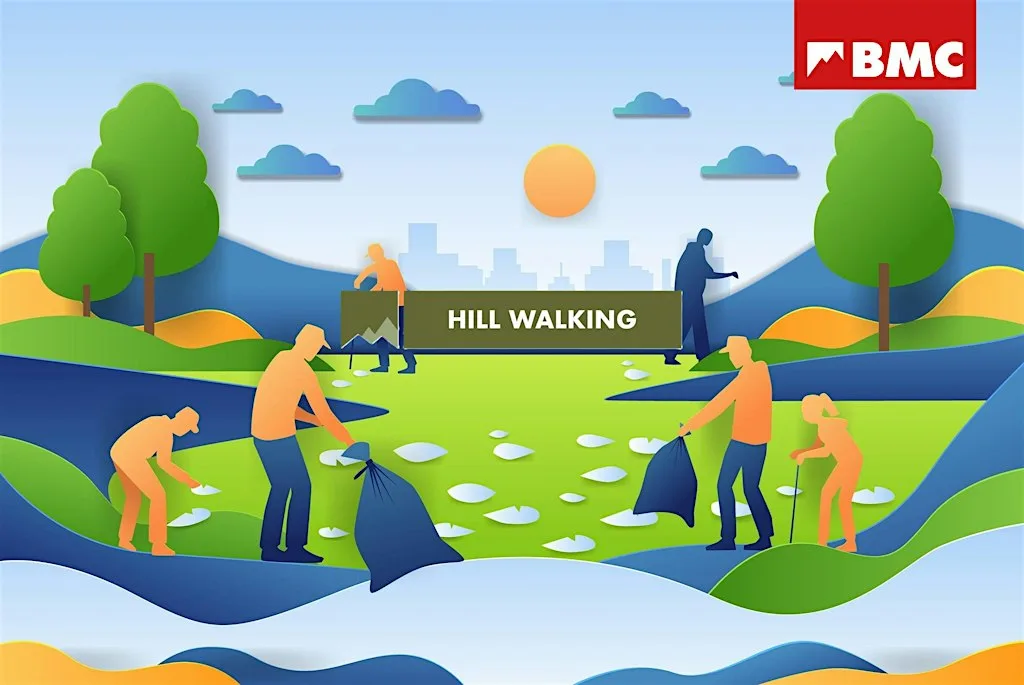 BMC Hill Walking: Litter Picking, Castleton, Peak District