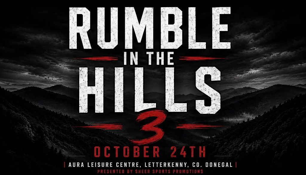 Rumble In The Hills 3 | Professional Boxing – Letterkenny at Aura Leisure Centre