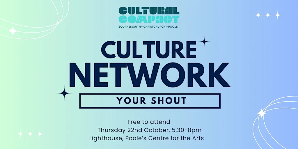 Cultural Compact / Your Shout: Culture Network (October 2026)