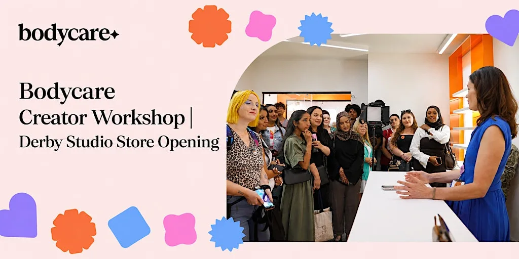 Bodycare Creator Workshop | Derby Studio Store Opening at Bodycare