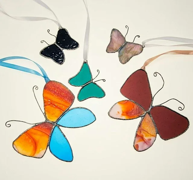 Introduction into Stained Glass: Butterflies