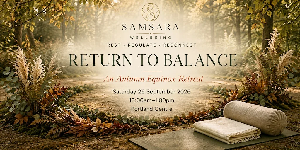 Return to Balance: An Autumn Equinox Yoga & Wellbeing Retreat at The Portland Centre