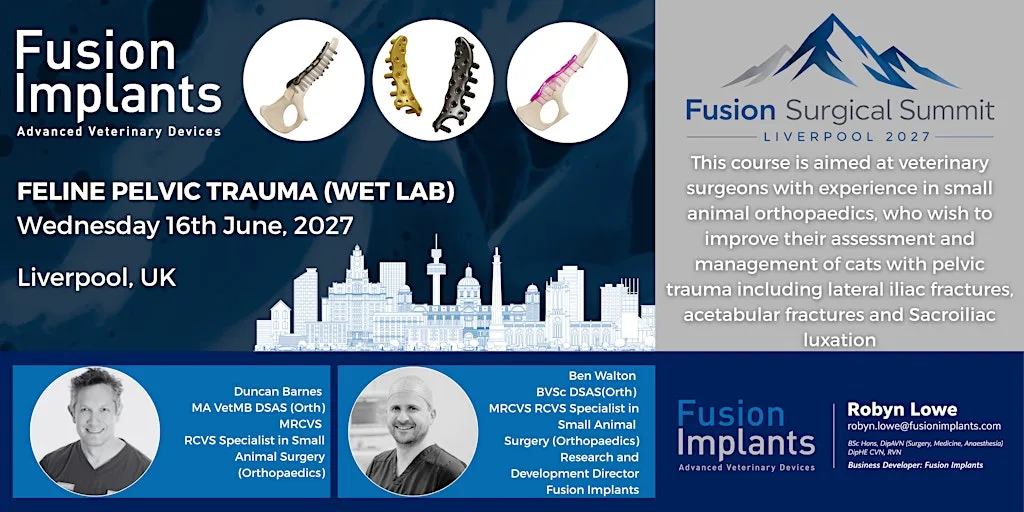Feline Pelvic Trauma Wet Lab