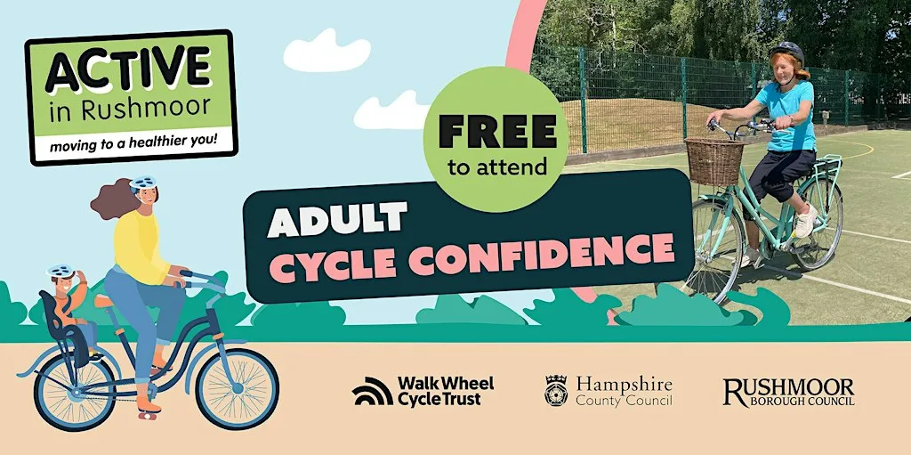 Free Adult Cycle Confidence Sessions - Farnborough