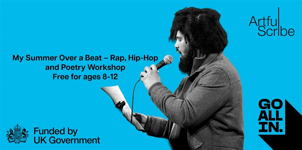 My Summer Over a Beat - Free Rap, Hip-Hop and Poetry Workshop at Southampton Central Library