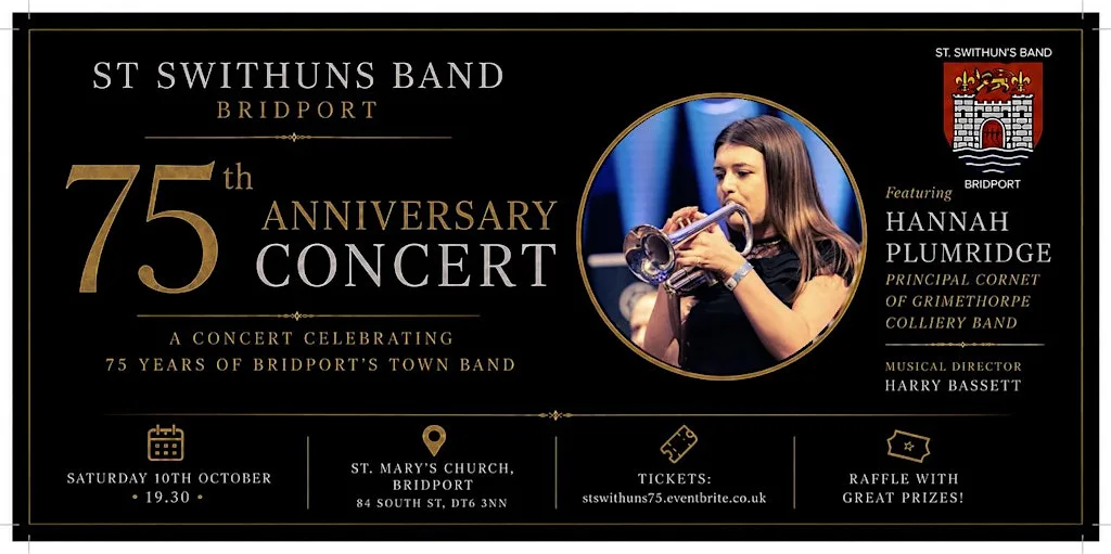 St Swithun’s Band Bridport - 75th Anniversary Concert at St Mary's Church